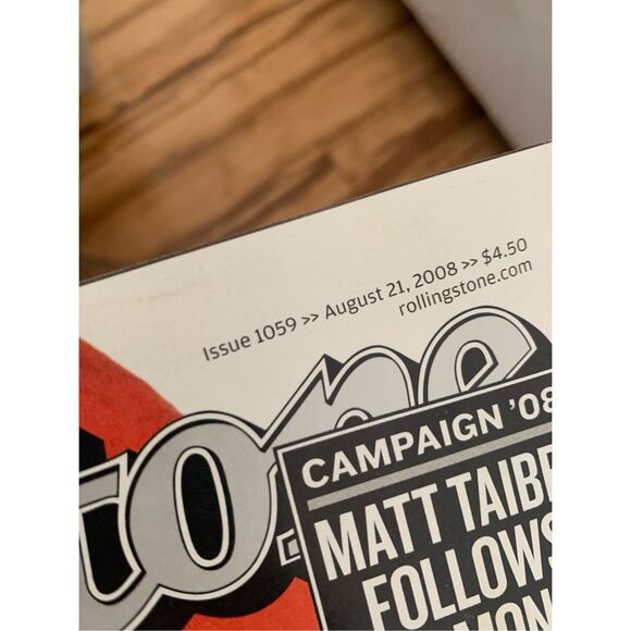 Lot of 4 Rolling Stone Magazines – 2007–2008 Issues – Chris Martin, Robert Downe - Picture 7 of 8